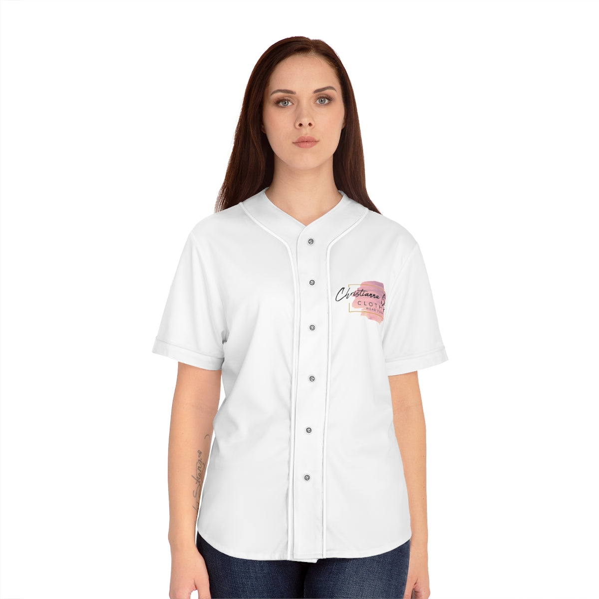 Women's Baseball Jersey (AOP)