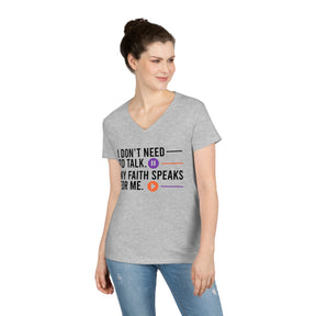 Ladies' V-Neck T-Shirt